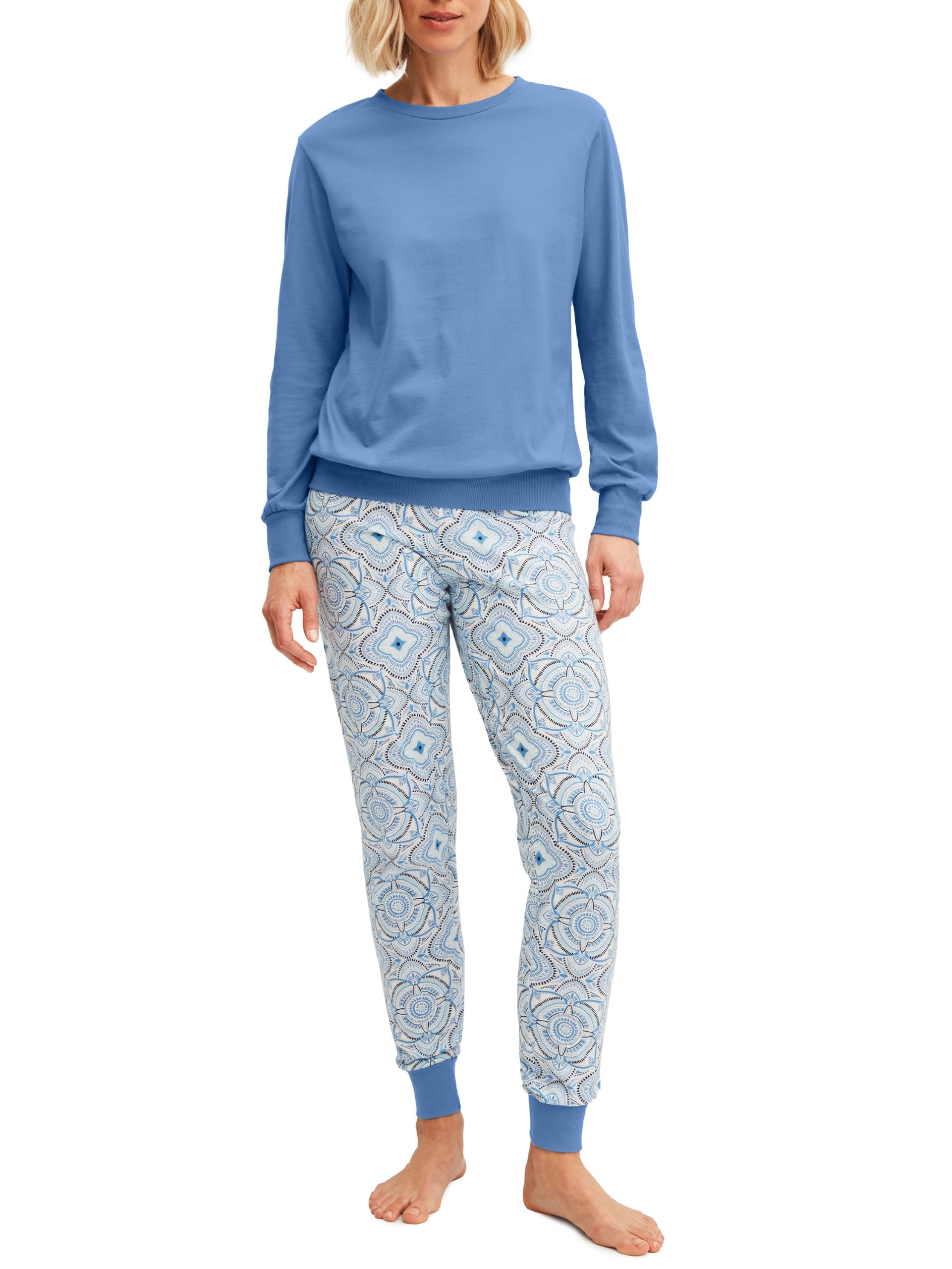 calida-cotton-special-b-ndchen-pyjama-damen-dusty-grey-52-54 image 7