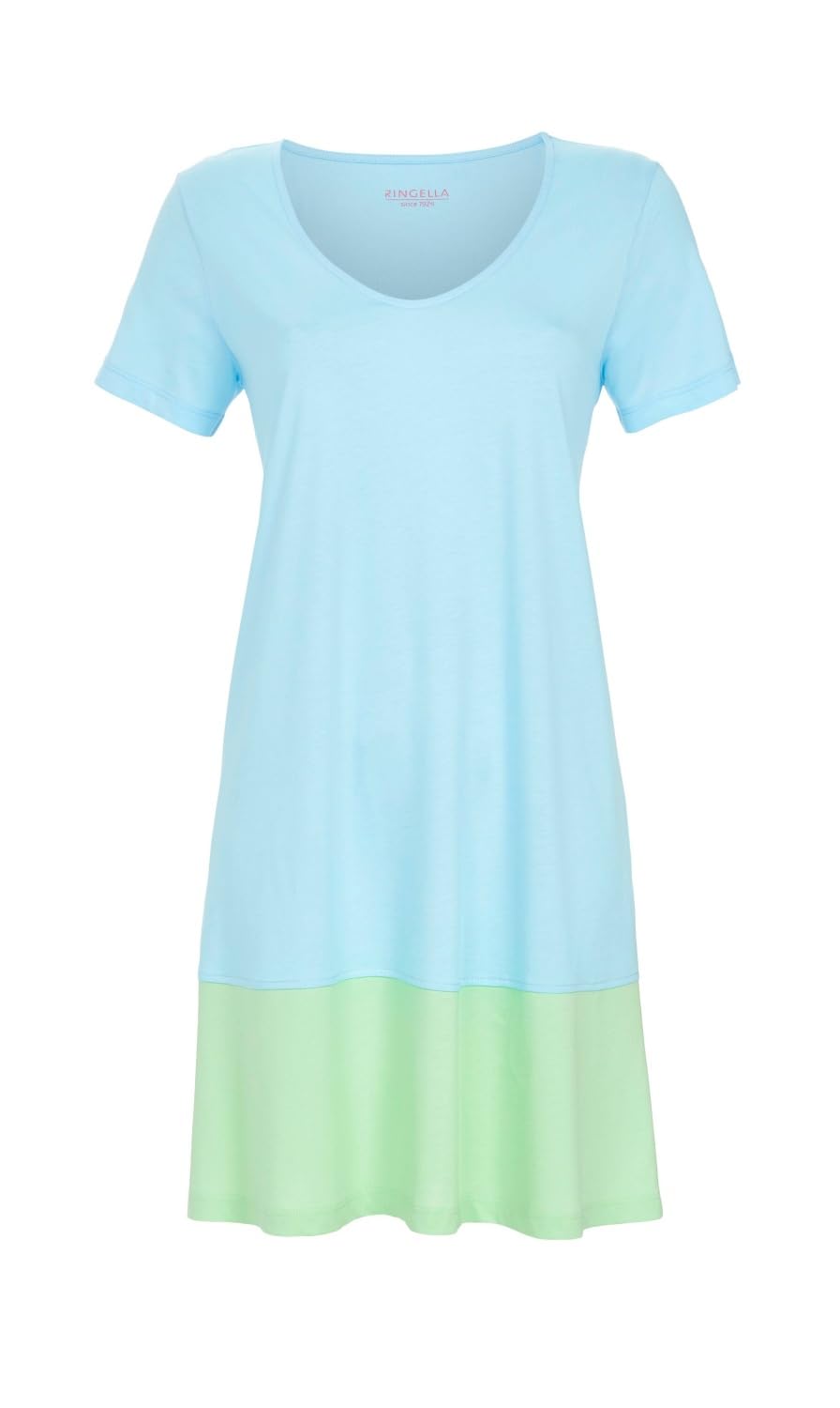 ringella-women-nachthemd-kurzarm-paradise-green-gr-40-modal image 3