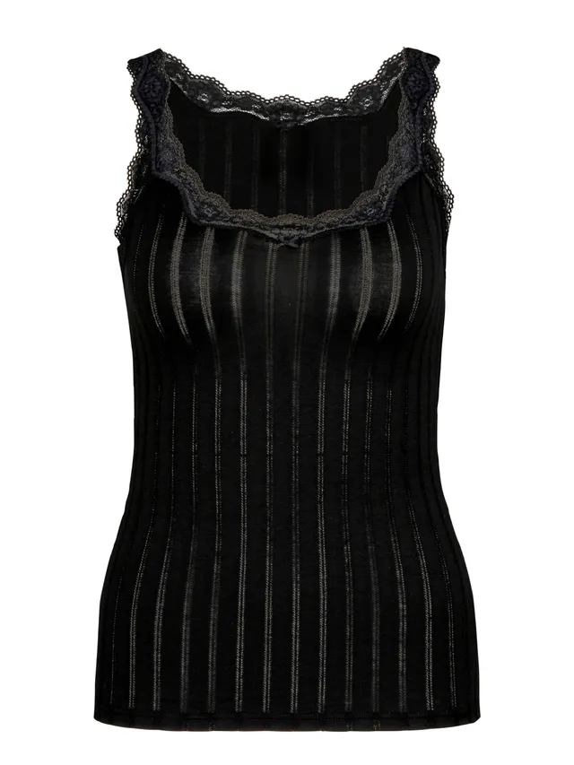 calida-etude-toujours-tank-top-damen-spitze-nadelstreifen image 1