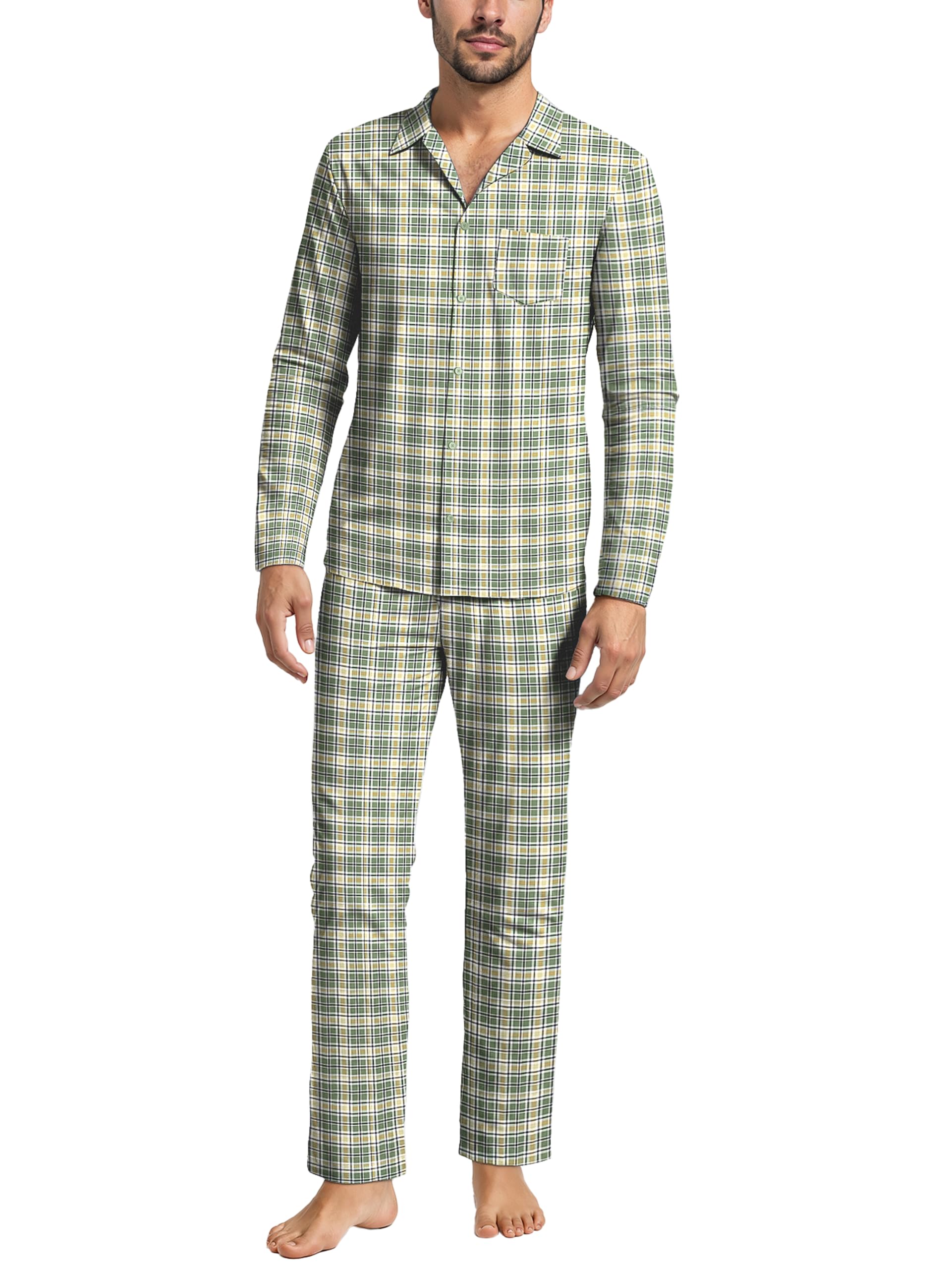 calida-relax-imprint-pyjama-herren-baumwolle-gr-52-54 image 6