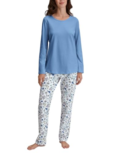calida-cotton-special-pyjamaset-damen-riviera-blue image 7