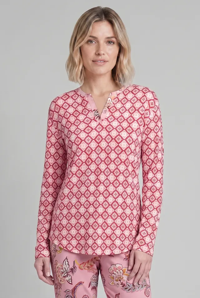 r-sch-be-happy-shirt-langarm-ornamentmix-rosa image 1
