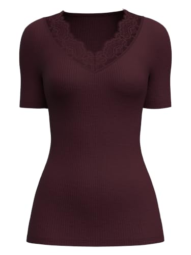 calida-silky-wool-joy-t-shirt-wolle-seide-black-cherry-36-38 image 6
