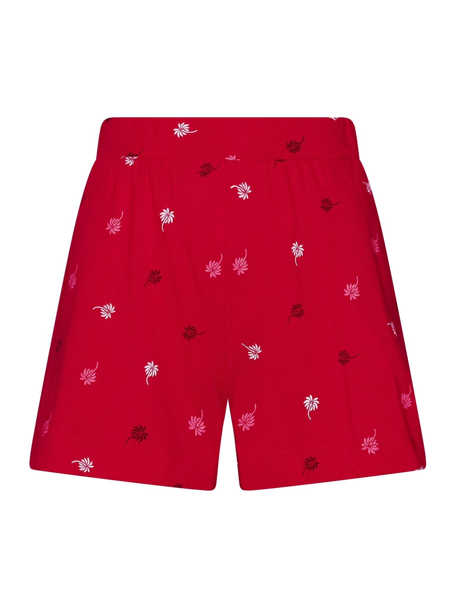 myrebelle-palm-springs-shortama-pink-palmen-bio-baumwolle image 2