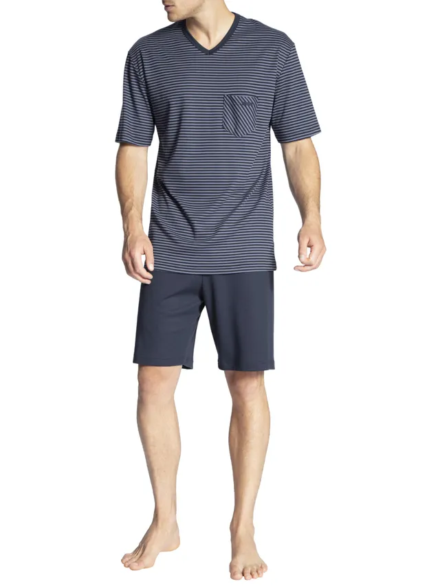calida-relax-streamline-kurz-pyjama-herren-baumwolle image 1