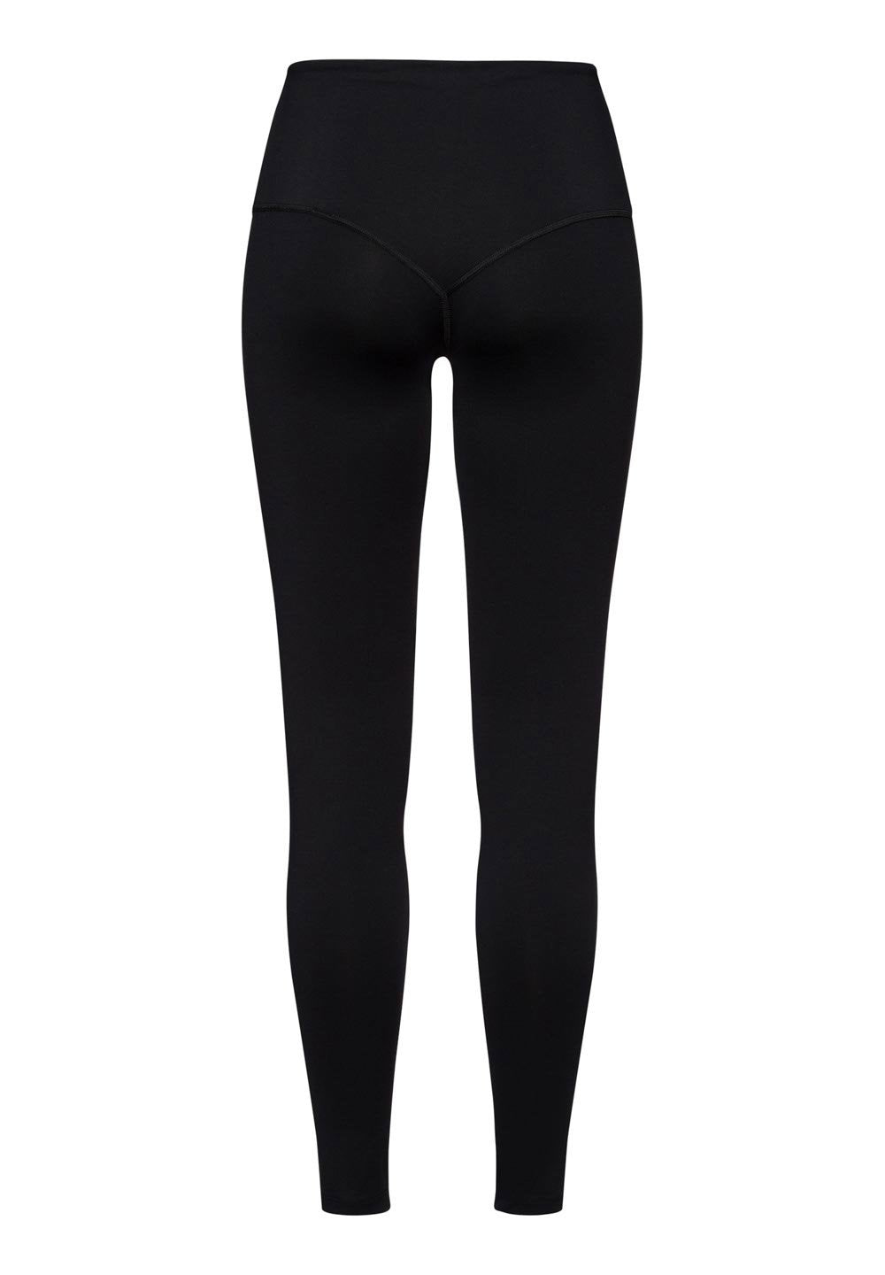 hanro-balance-leggings-schwarz-yogahose-black-beauty image 3