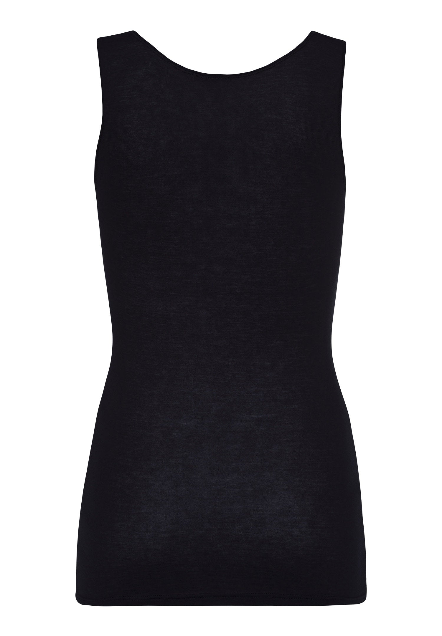 hanro-ultralight-tank-top-schwarz-s-baumwolle image 3