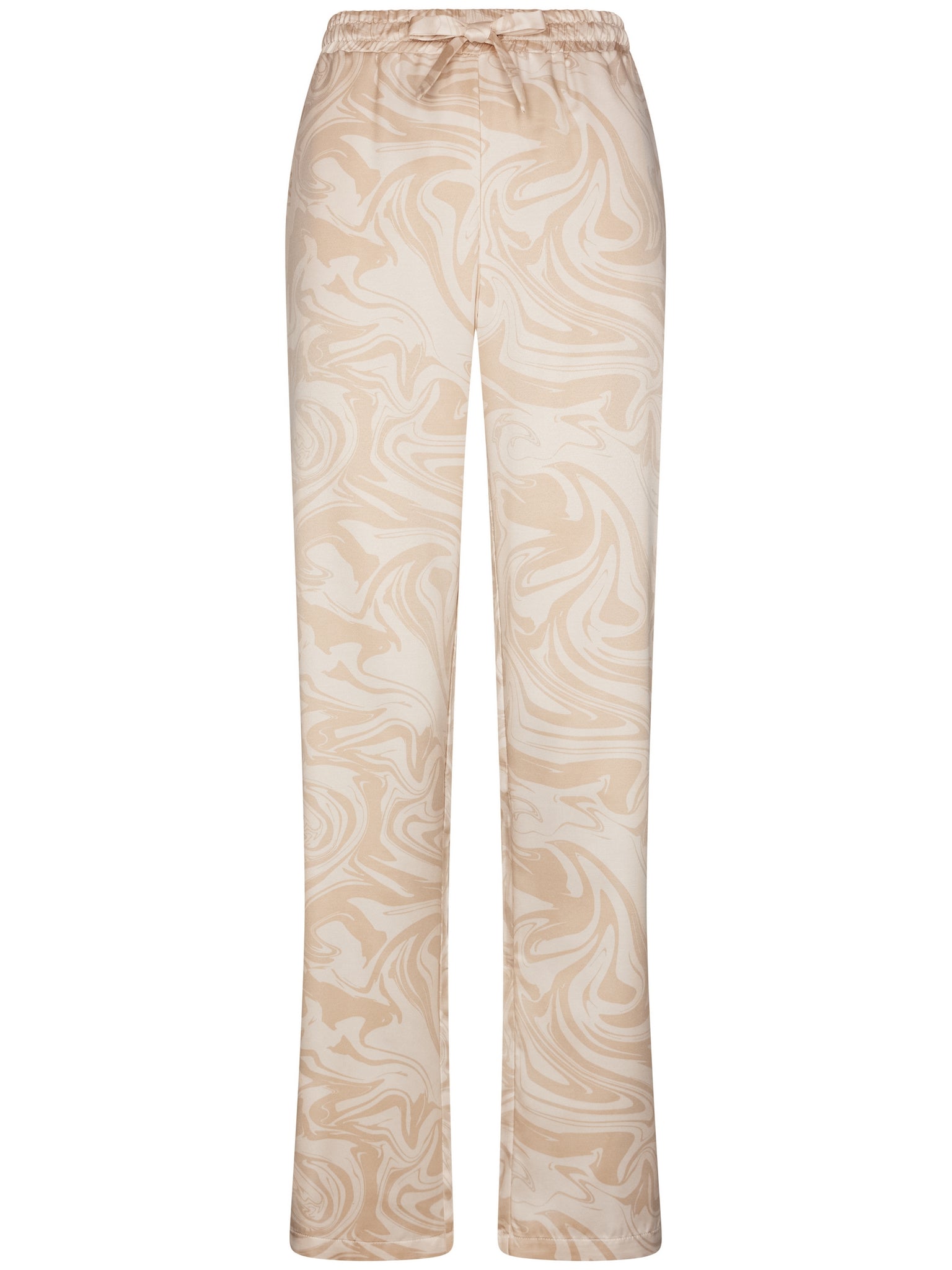 pastunette-premium-eternal-pyjama-beige-satin-knopf image 2