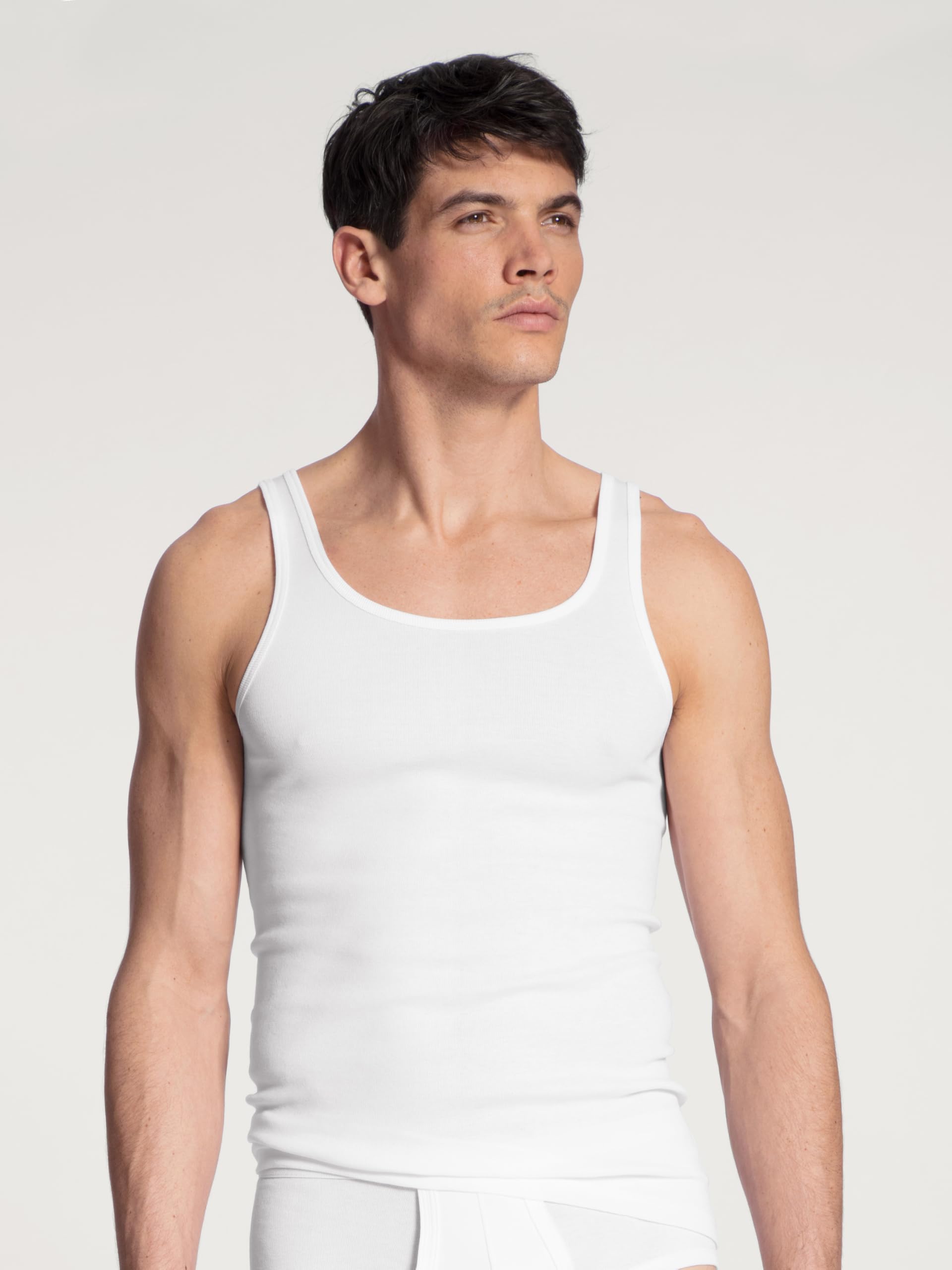calida-twisted-cotton-unterhemd-herren-feinripp-100-baumwolle image 2