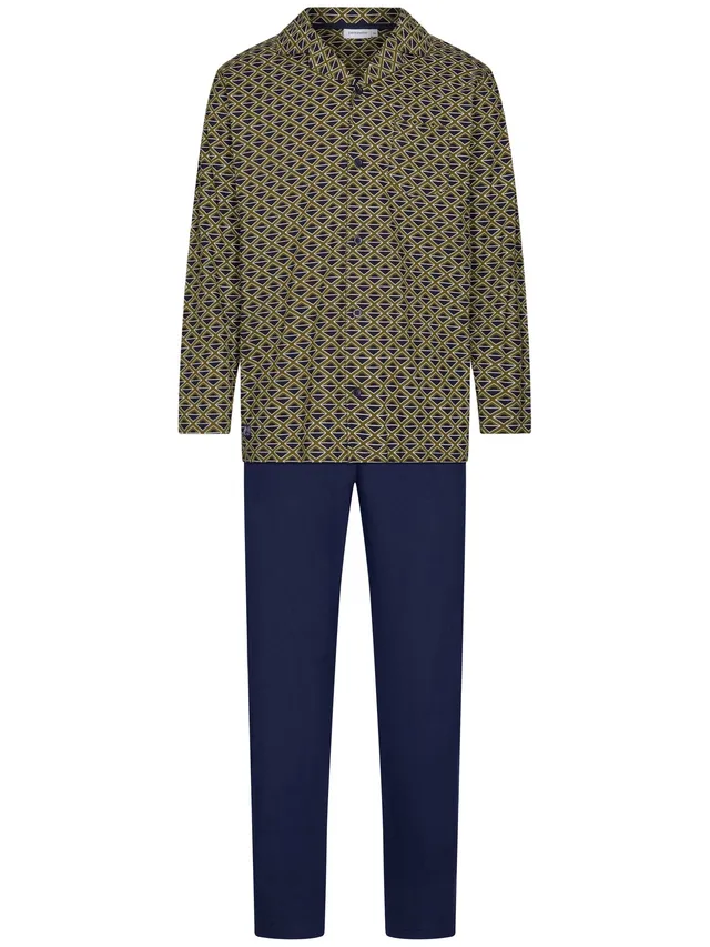 pastunette-adventure-pyjama-blau-bio-baumwolle image 1