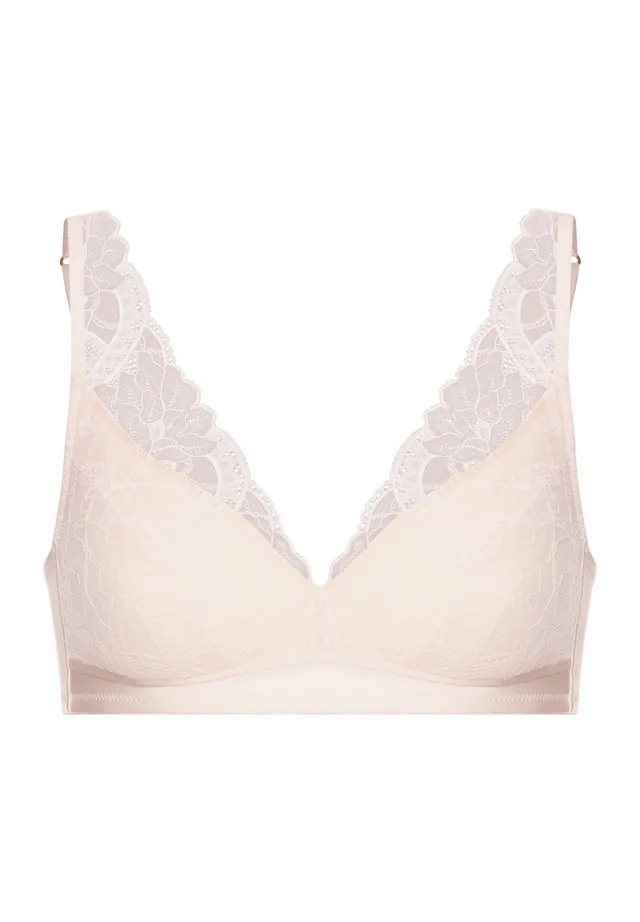 hanro-azelia-soft-bh-creamy-glass-spitze-b-gellos-gepolstert image 1