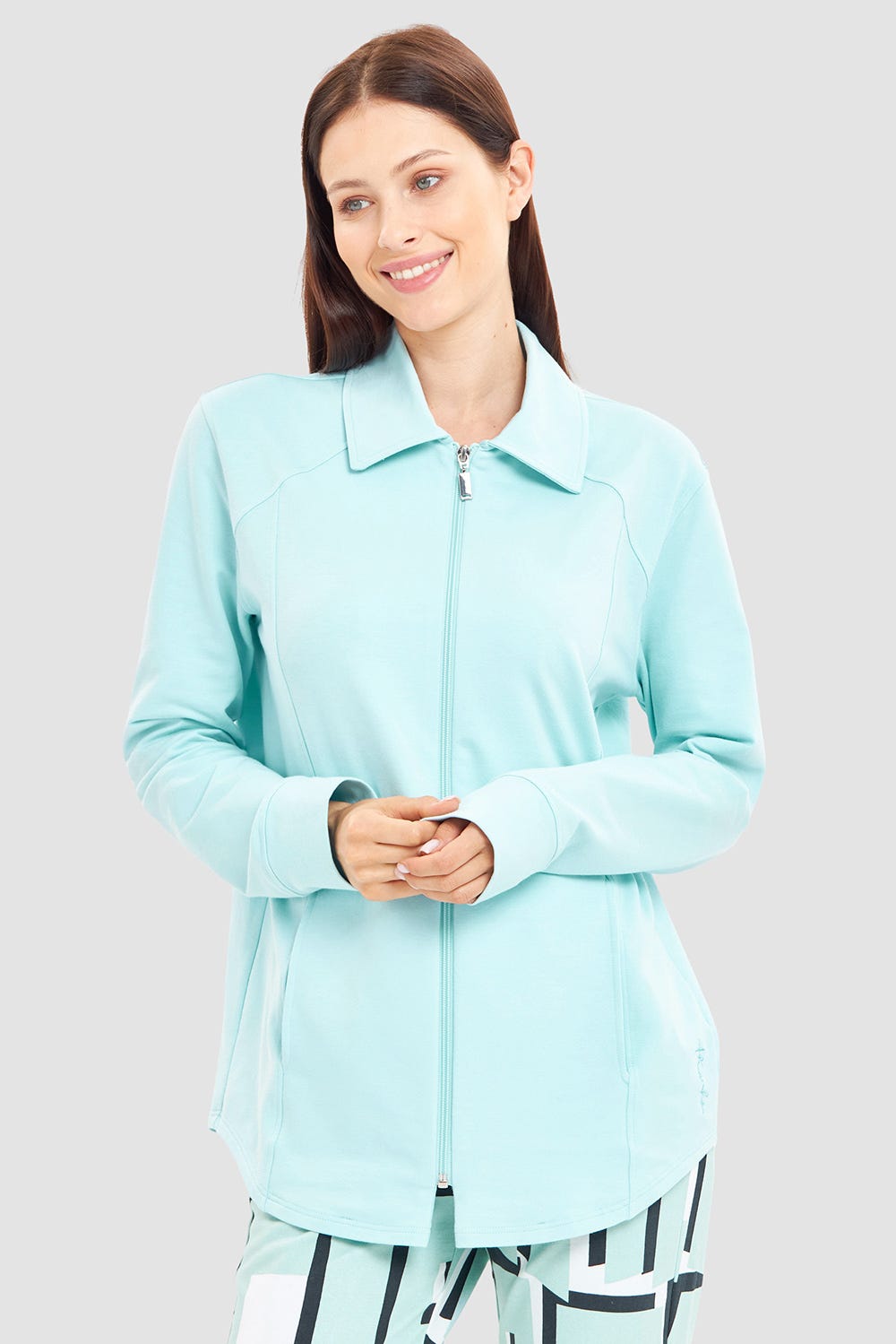 r-sch-be-happy-jacke-t-rkis-reissverschluss-taschen image 1