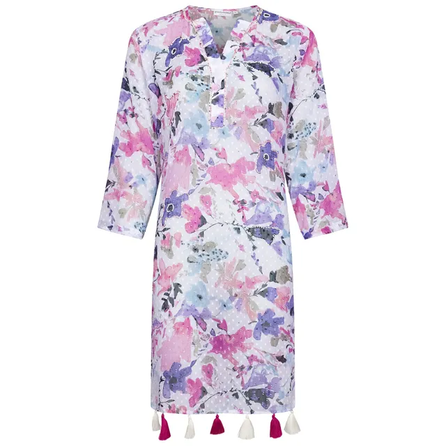 pastunette-beach-marbella-kleid-lila-print-95-cm image 1