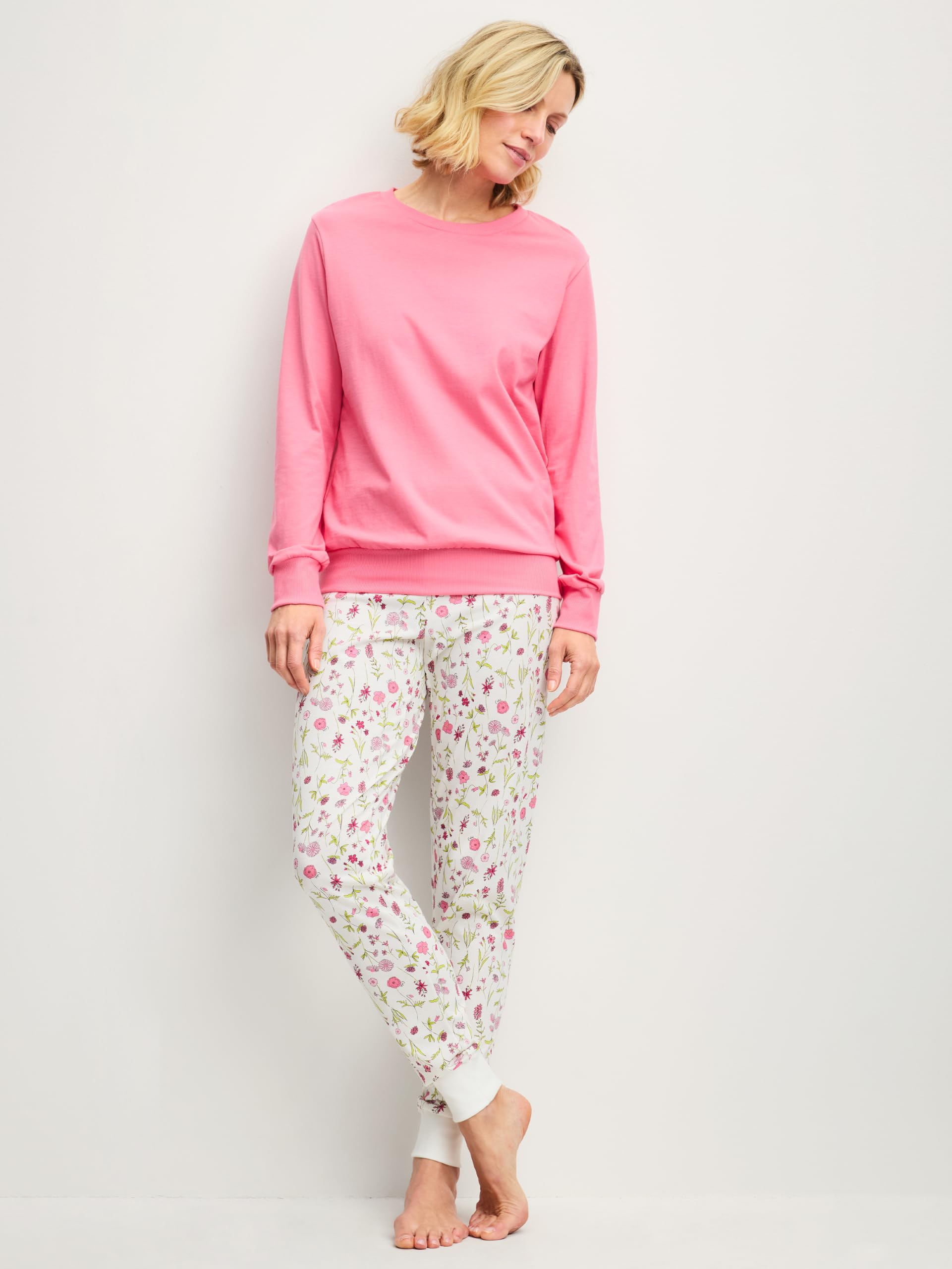 calida-cotton-special-b-ndchen-pyjama-damen-dusty-grey-52-54 image 2