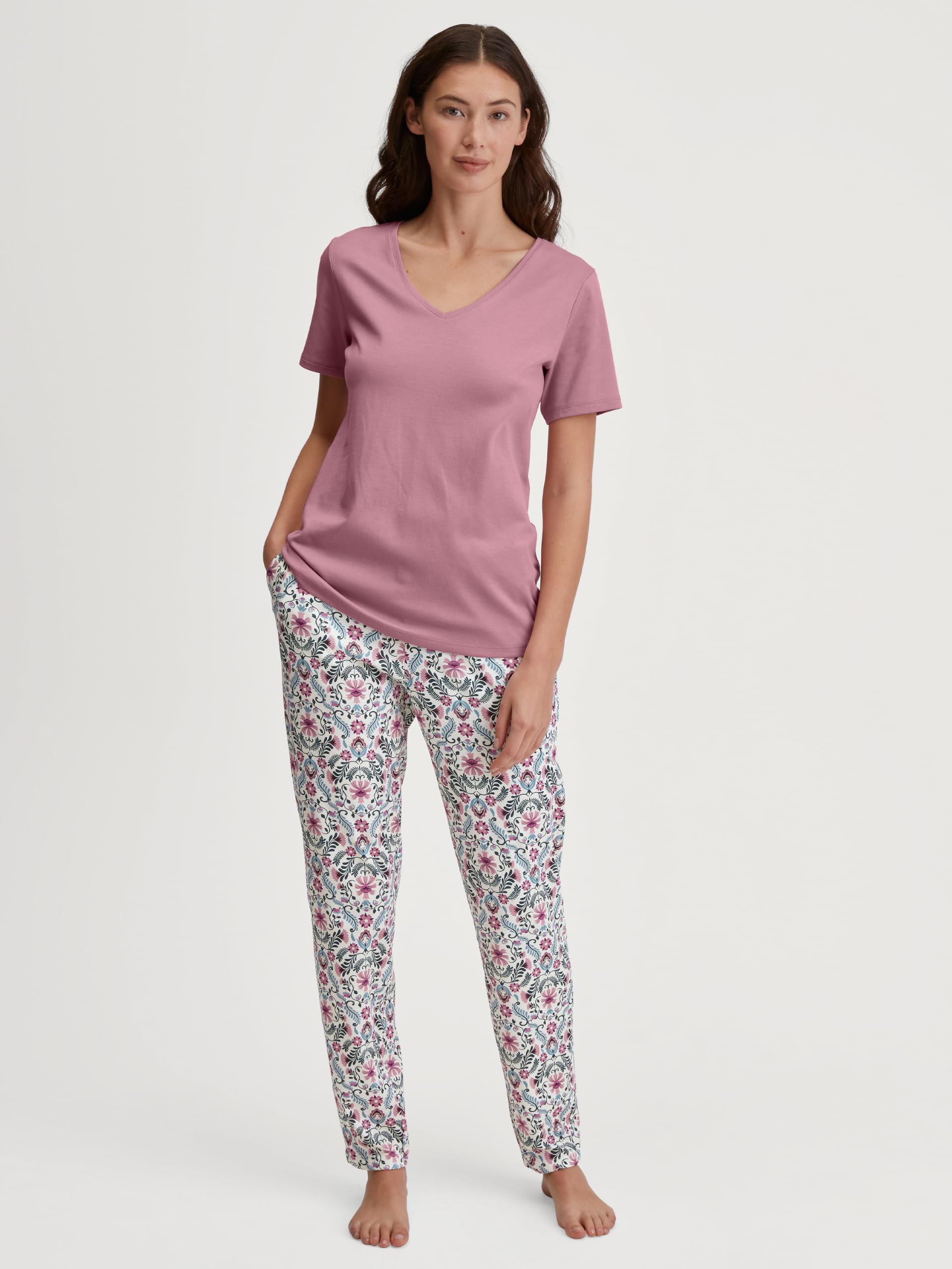 calida-favourites-lounge-t-shirt-damen-blush-flower-44-46 image 5