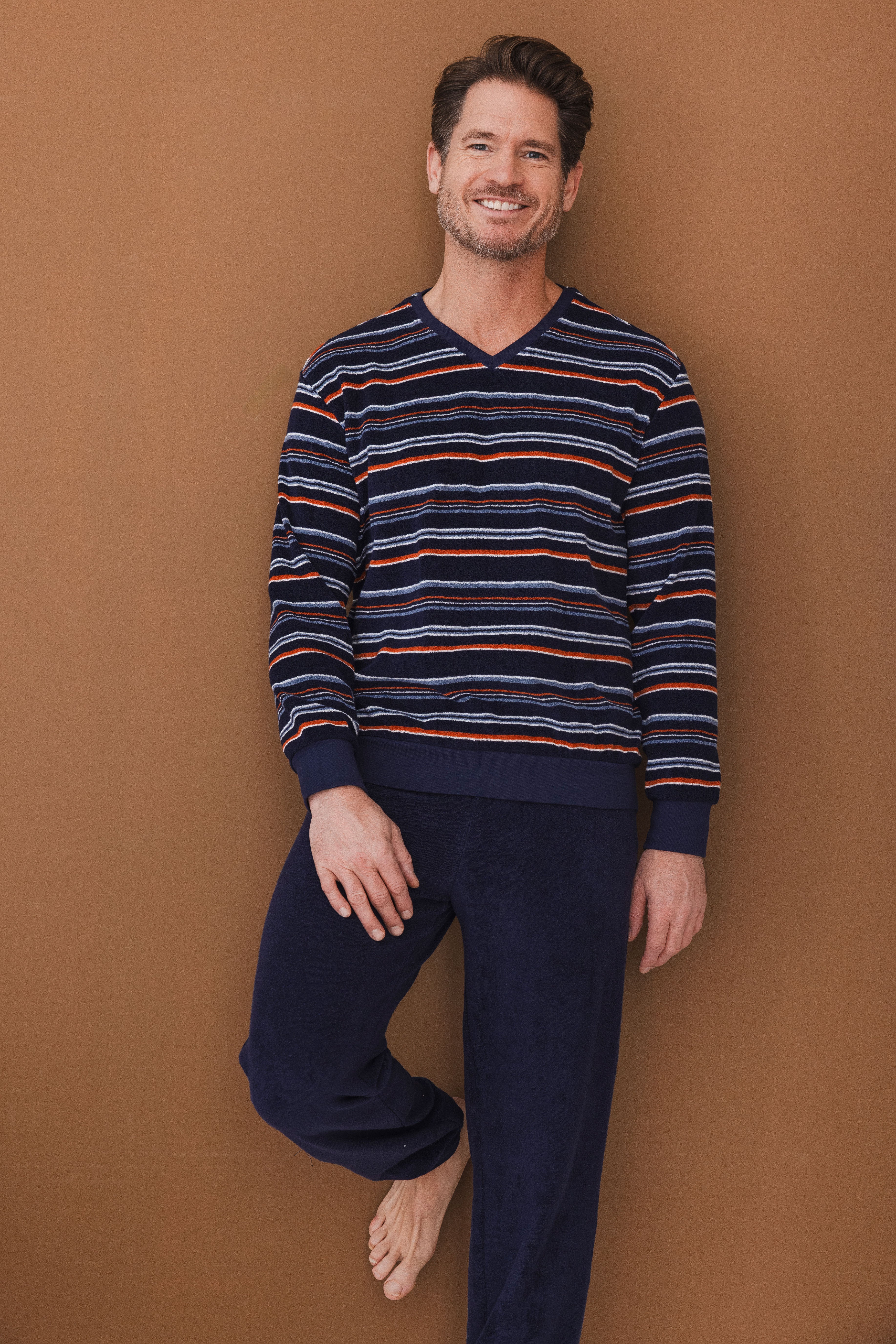 pastunette-navy-nights-pyjama-blau-herren-frottee image 6