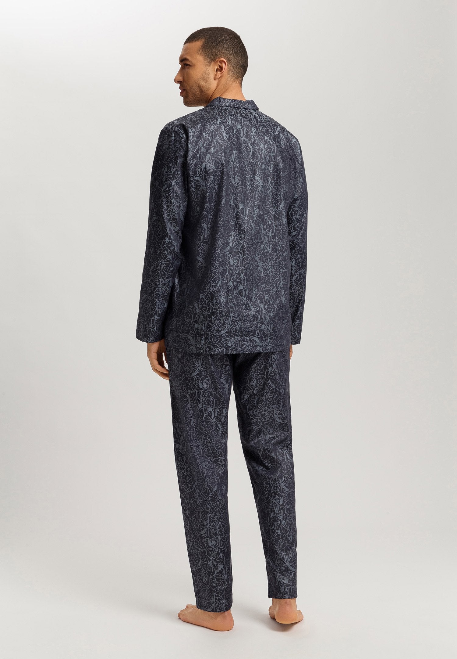 hanro-selection-pyjama-herren-pima-baumwolle-nightshade image 3