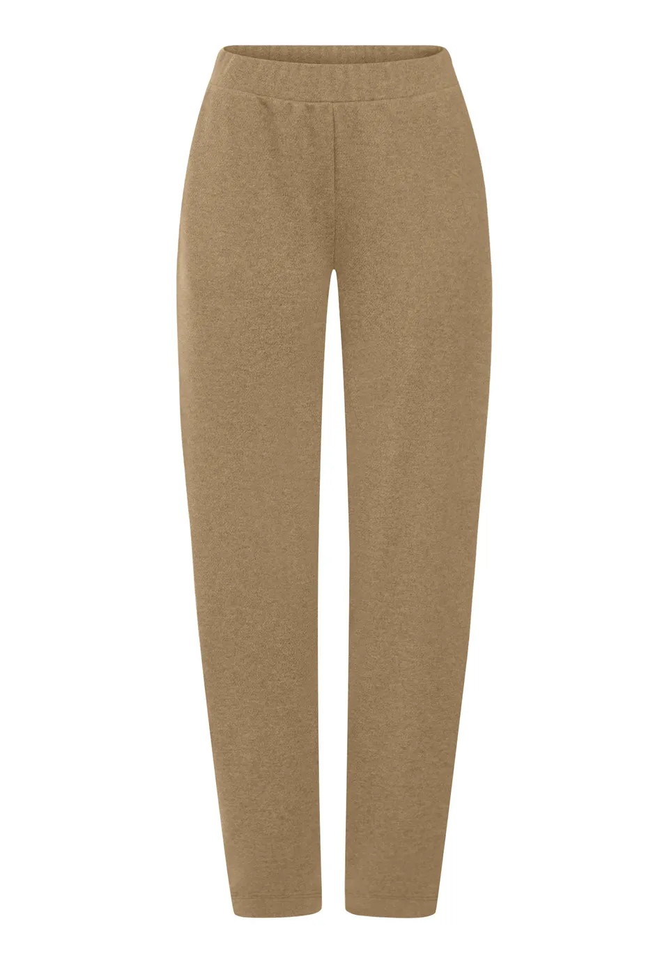 hanro-easy-wear-long-pants-loungehose-desert-clay-baumwolle image 1