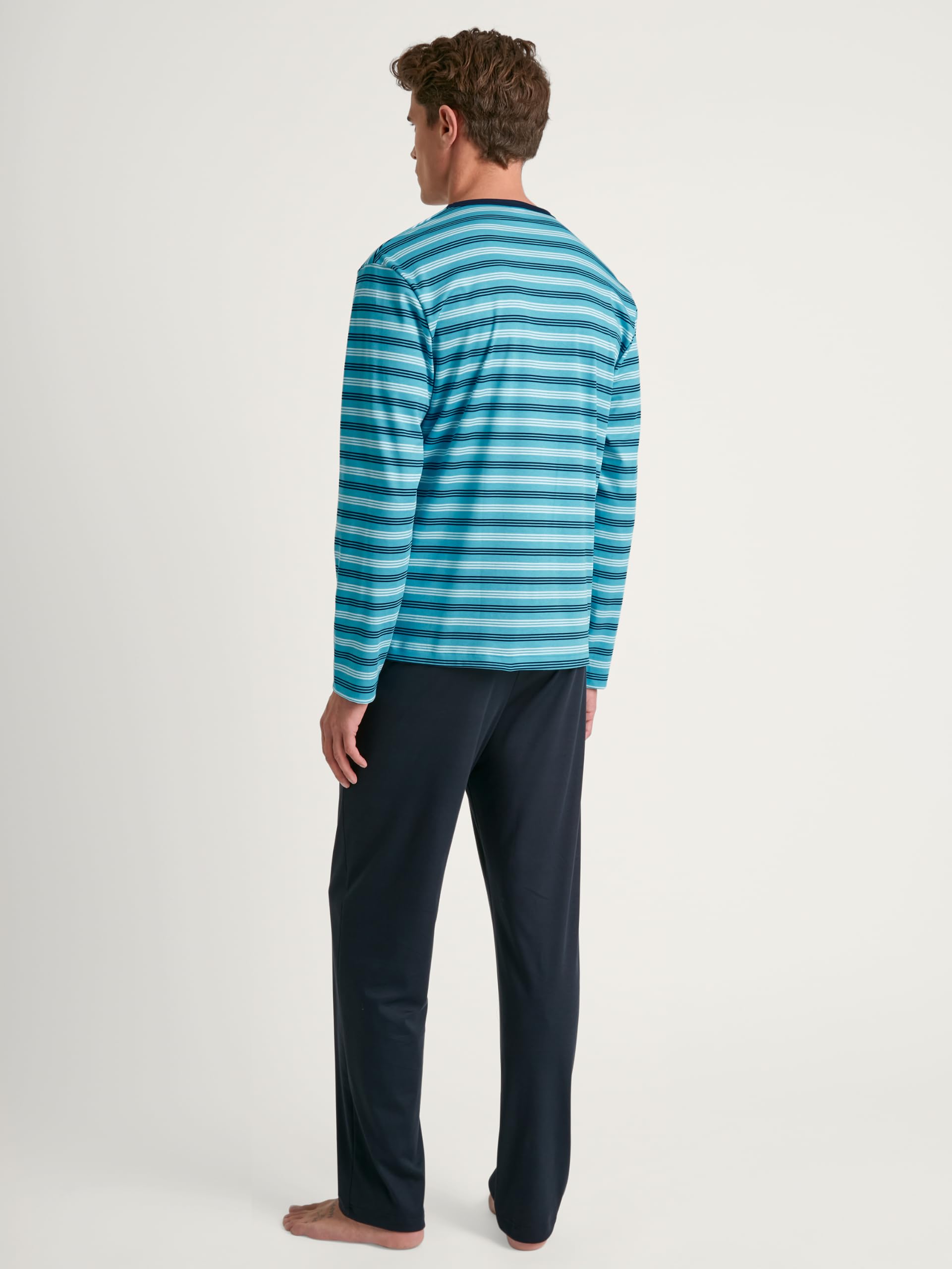 calida-relax-enjoy-pyjama-herren-52-54-interlock-baumwolle image 4