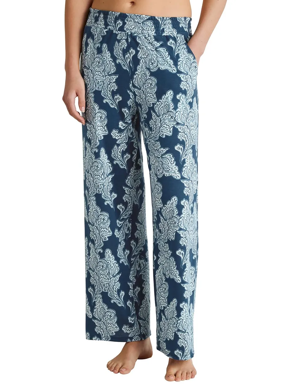 calida-favourites-lounge-hose-damen-deep-dive-petrol-baumwolle image 1