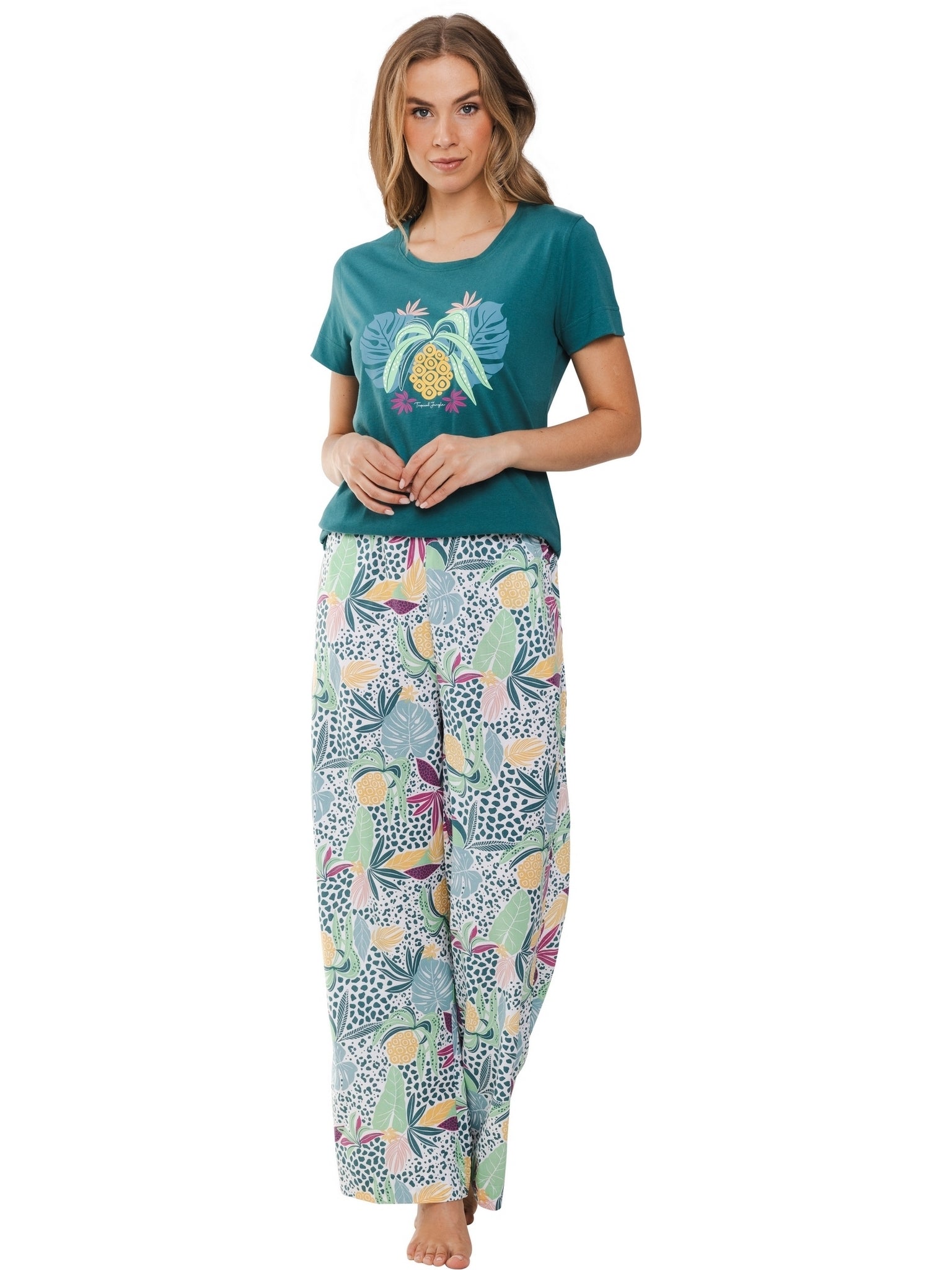rebelle-tropical-jungle-comfortset-gr-n-bio-baumwolle image 2