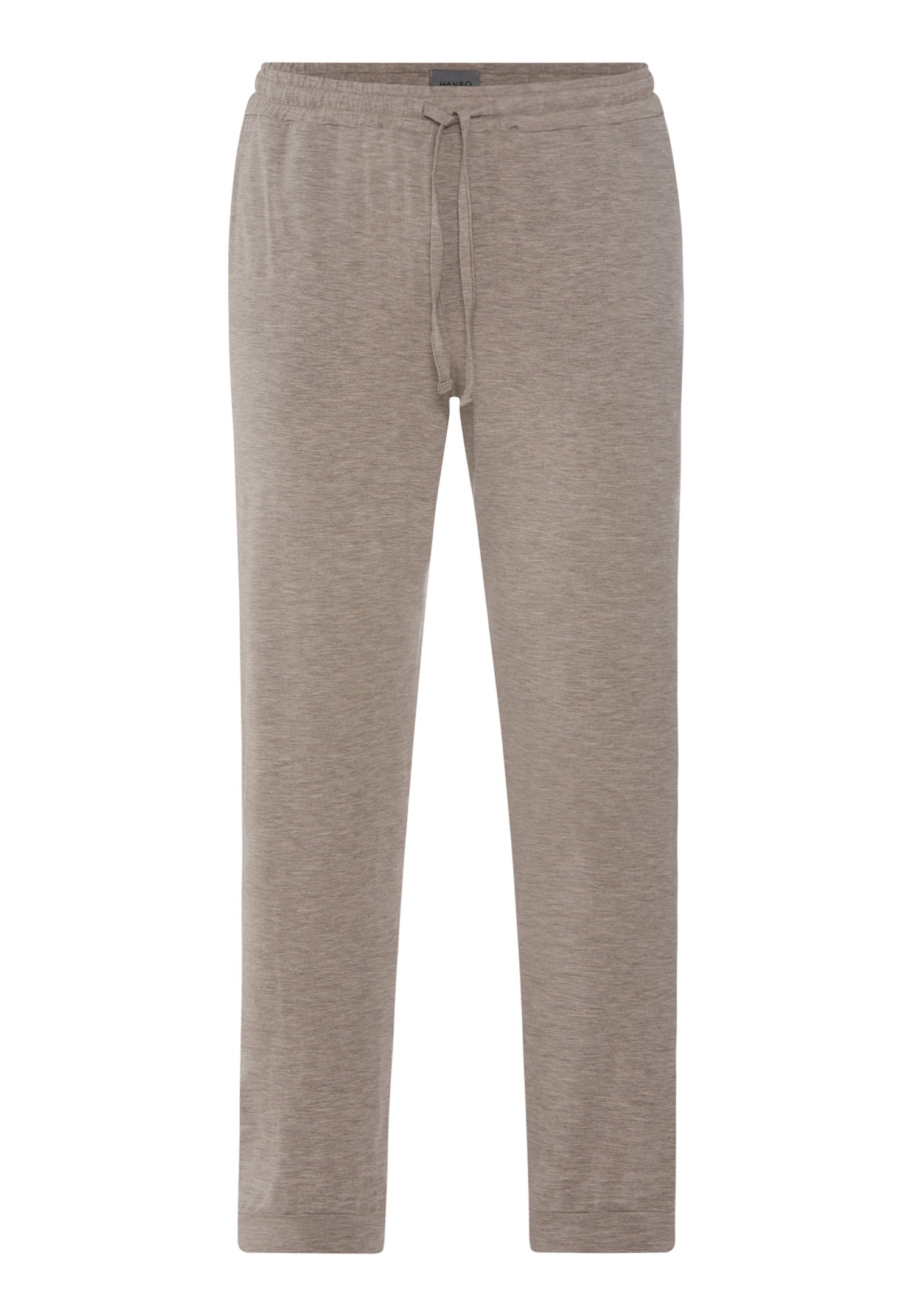 hanro-casuals-winter-long-pants-pyjamahose-toffee-melange-wolle image 1