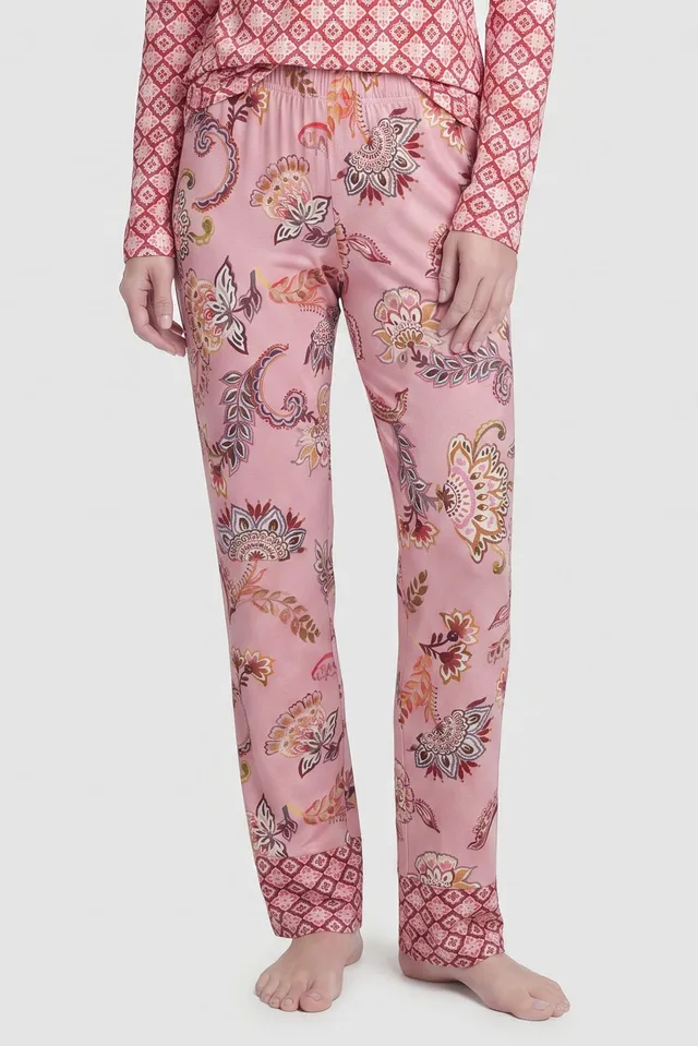 r-sch-be-happy-hose-lang-ornamentmix-pyjamahose-rosa image 1