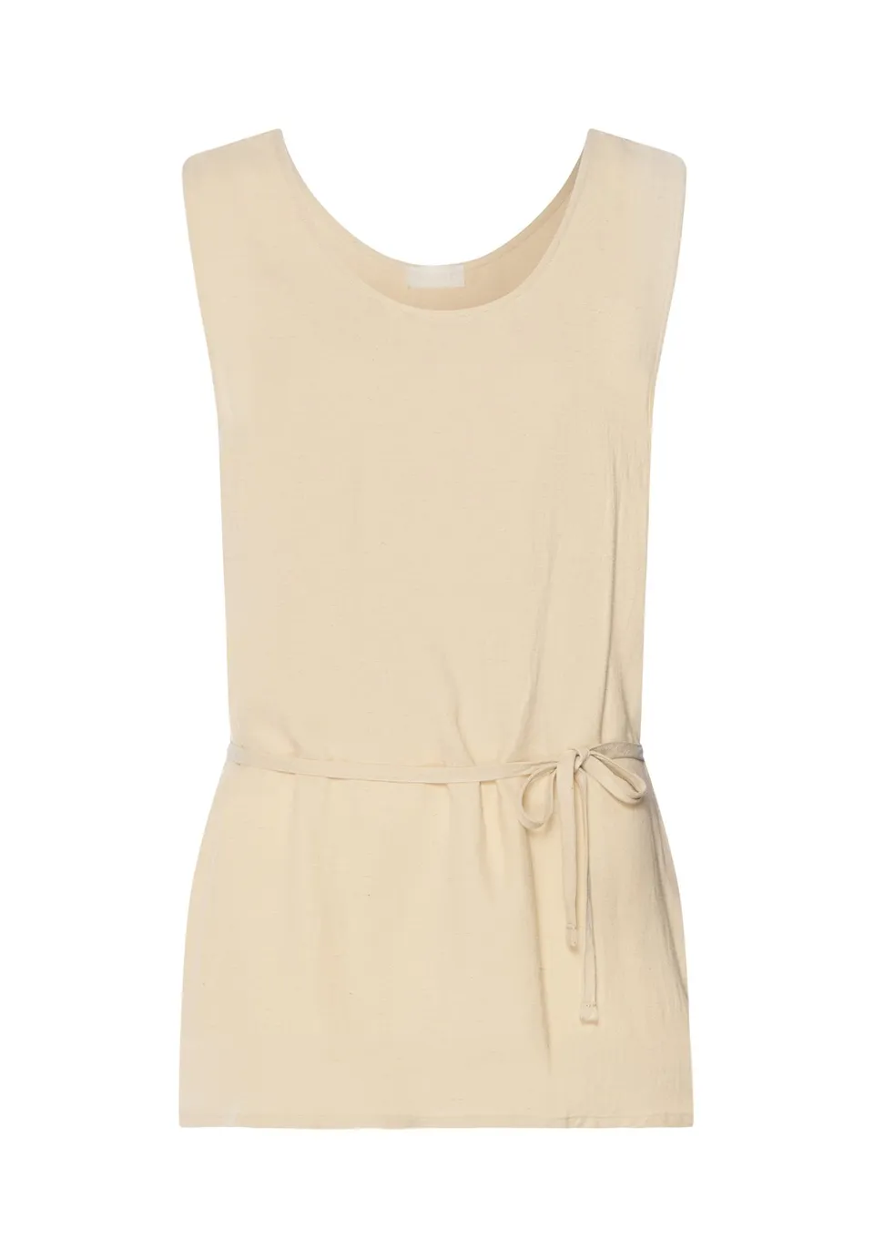 hanro-urban-casuals-tank-top-oyster-gray-leinen image 1