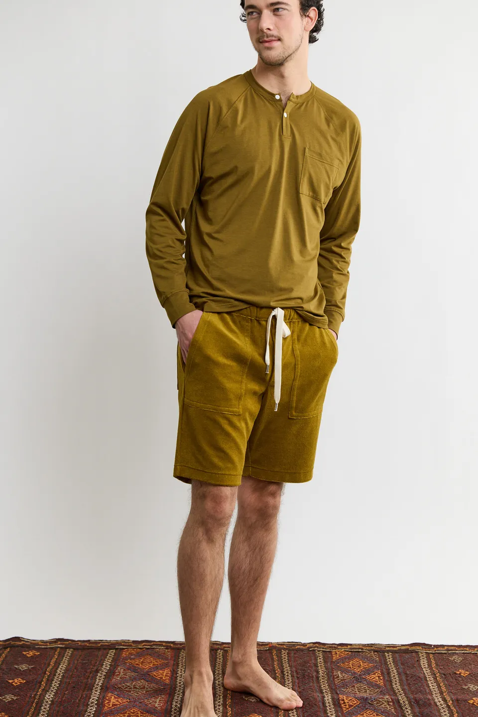 sunday-in-bed-oliver-schlafshorts-baumwolle-herren image 1