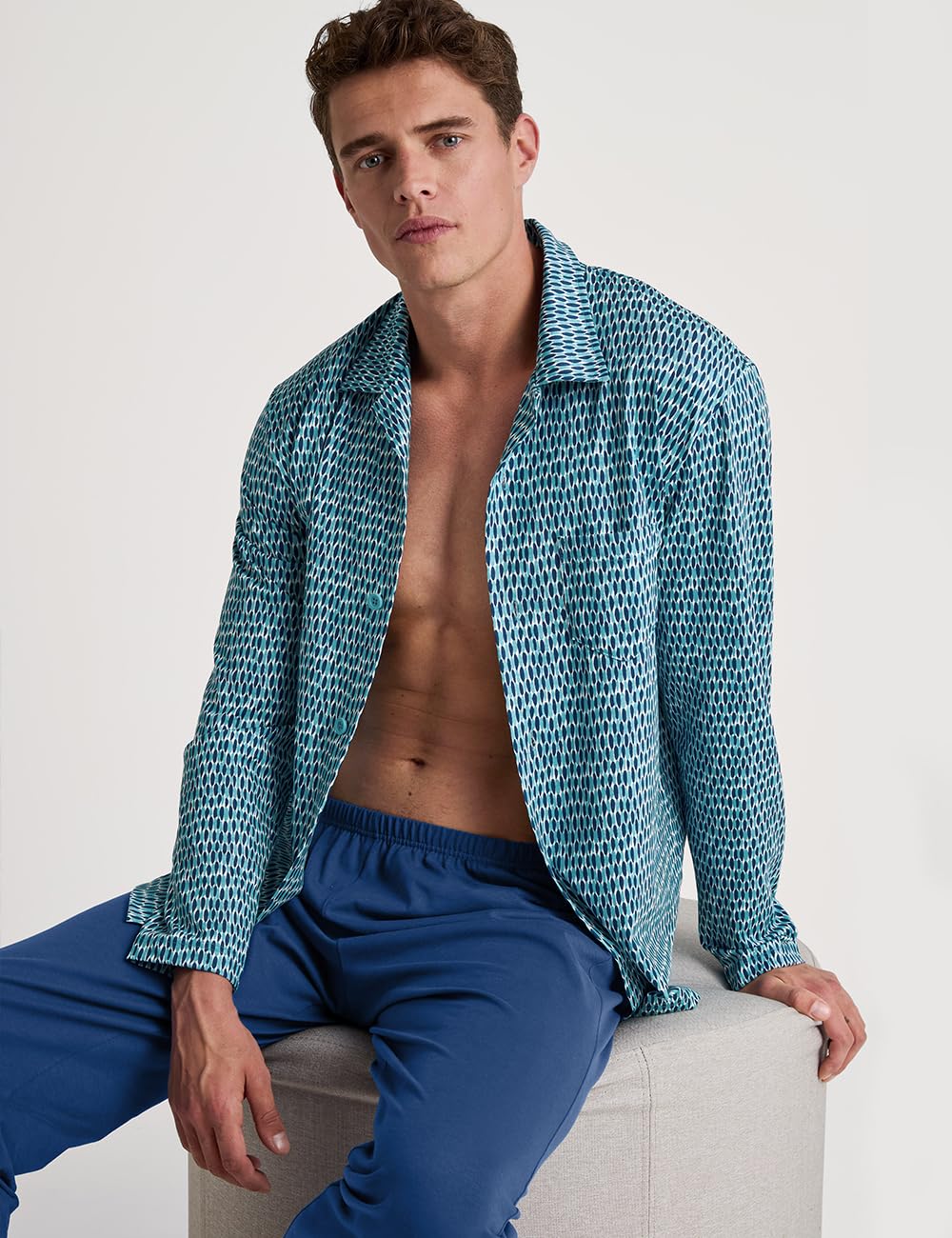 calida-relax-imprint-herren-pyjama-durchgekn-pft-baumwolle image 4
