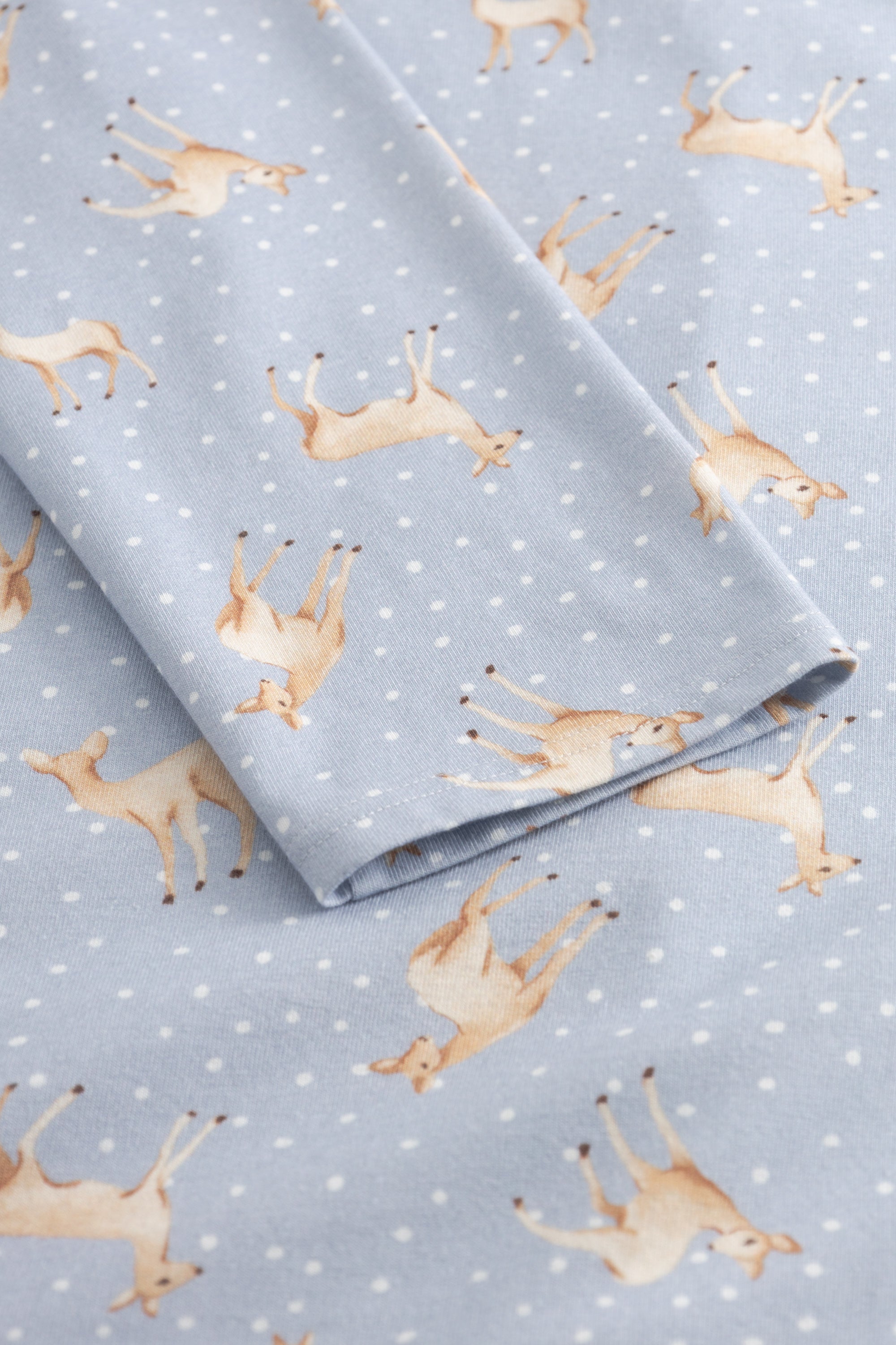 r-sch-be-happy-nachthemd-bambi-druck-blau-baumwolle-knielang image 5