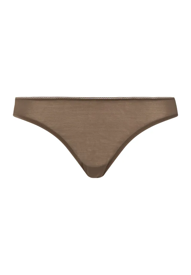 hanro-smooth-illusion-mini-slip-natural-teak-t-ll image 1