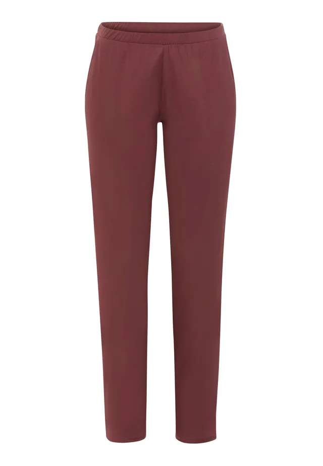 hanro-grand-central-pyjamahose-apple-butter-damen-seide image 1