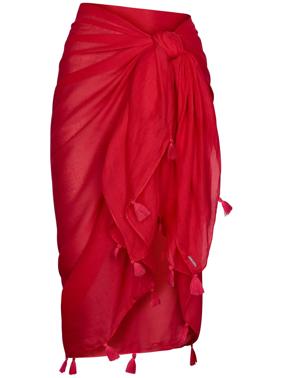 pastunette-sunset-coral-sarong-strandtuch-korallrot-one-size image 1