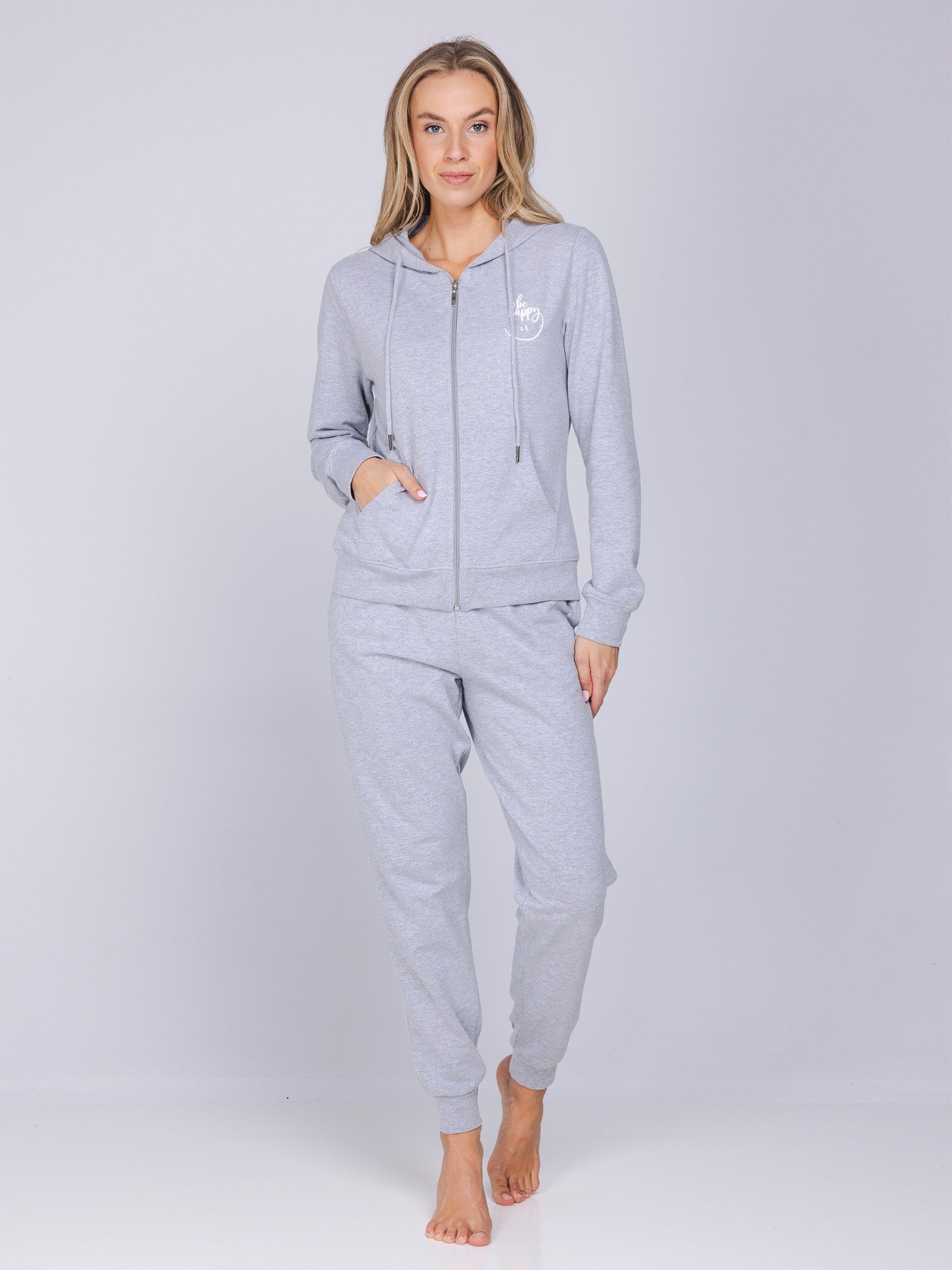 myrebelle-grey-harmony-hausanzug-grau-kapuze-baumwolle image 3