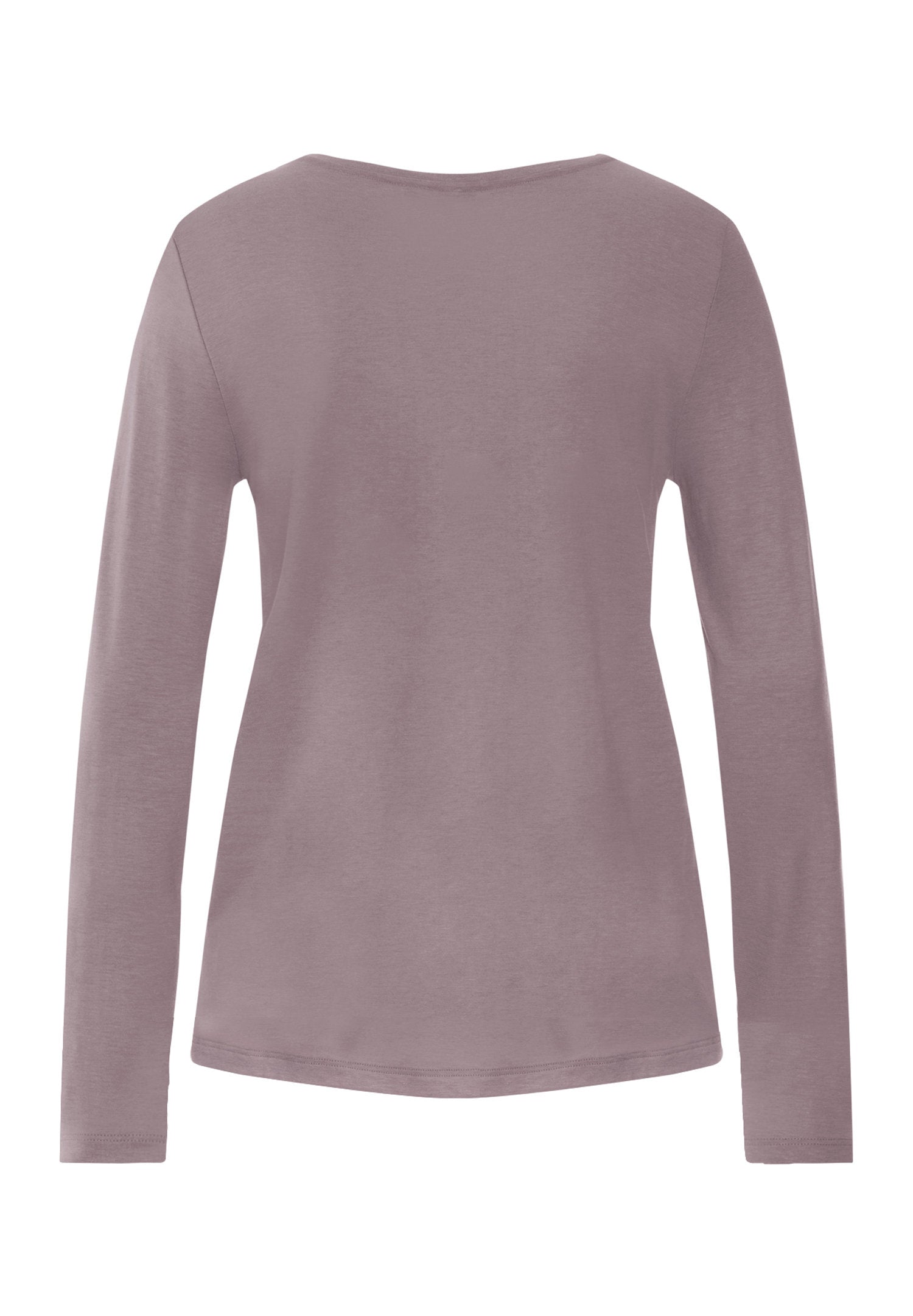 hanro-sleep-lounge-langarmshirt-stormy-rose-baumwolle-tencel-damen image 3