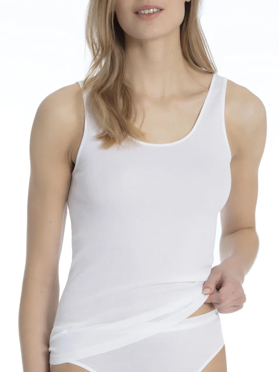 calida-light-tank-top-damen-top-tr-gertop-schwarz image 1