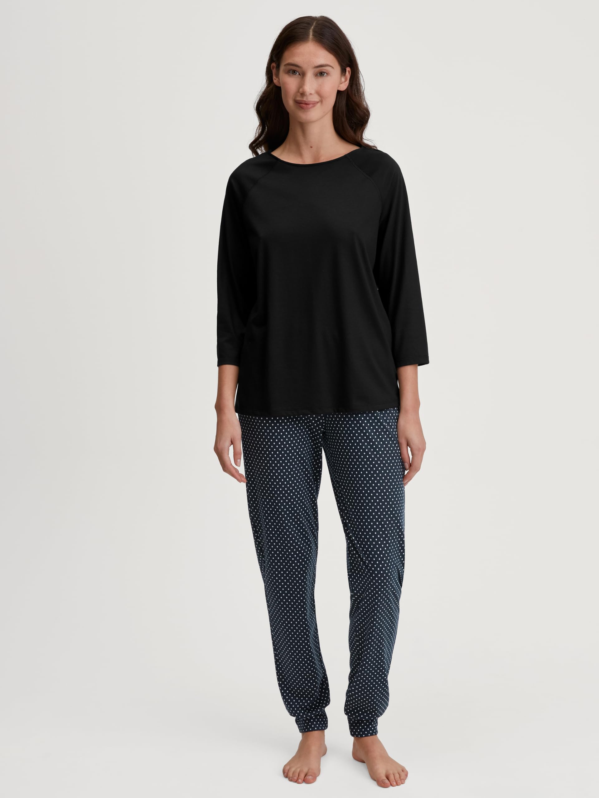 calida-favourites-lounge-t-shirt-3-4-arm-schwarz-40-42 image 5