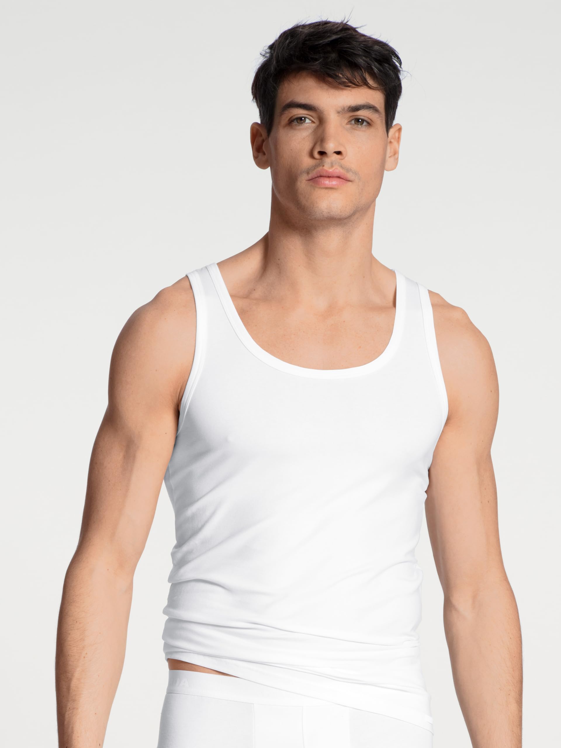 calida-natural-benefit-unterhemd-herren-schwarz-2er-pack-baumwolle image 2
