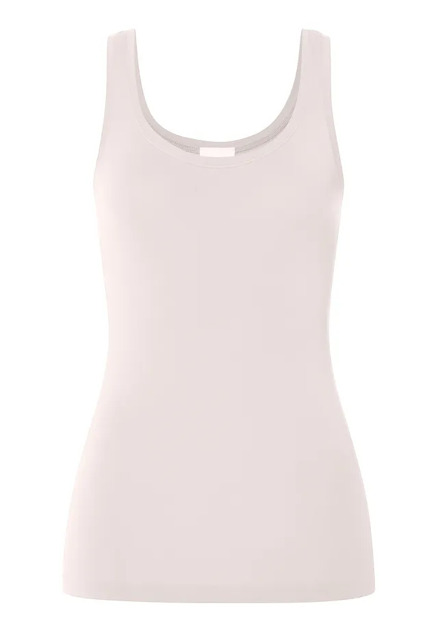 hanro-touch-feeling-tank-top-honeydew-damen-mikrofaser image 1