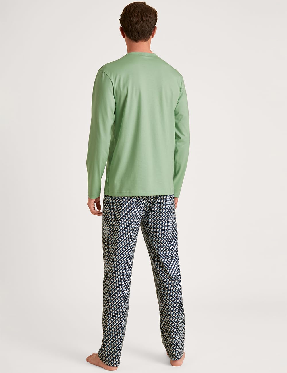 calida-relax-imprint-pyjamaset-herren-nachtanzug-baumwolle image 3