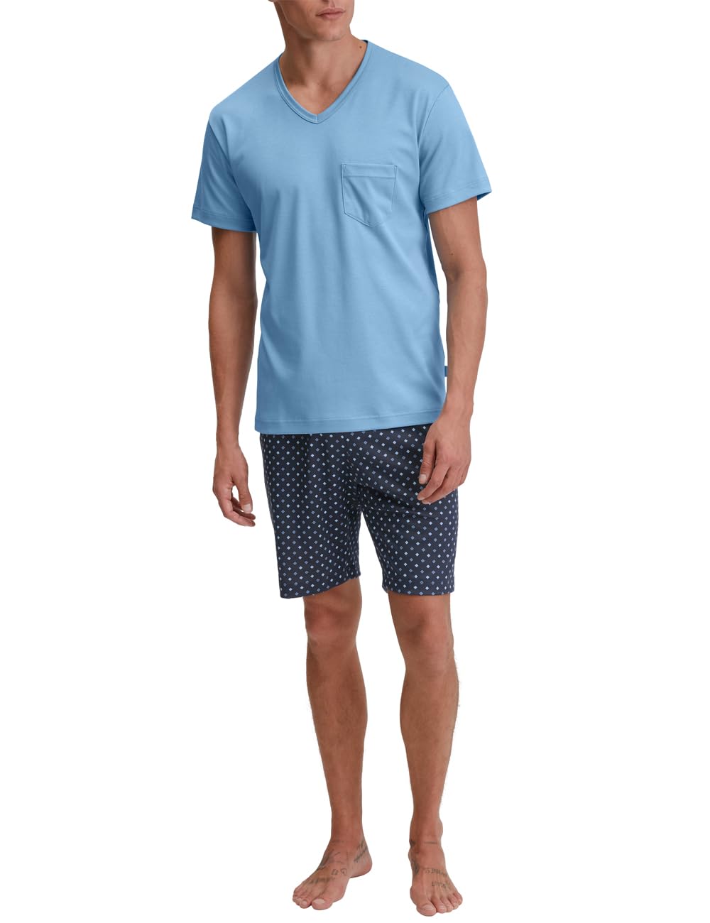 calida-relax-streamline-kurz-pyjama-herren-baumwolle image 8