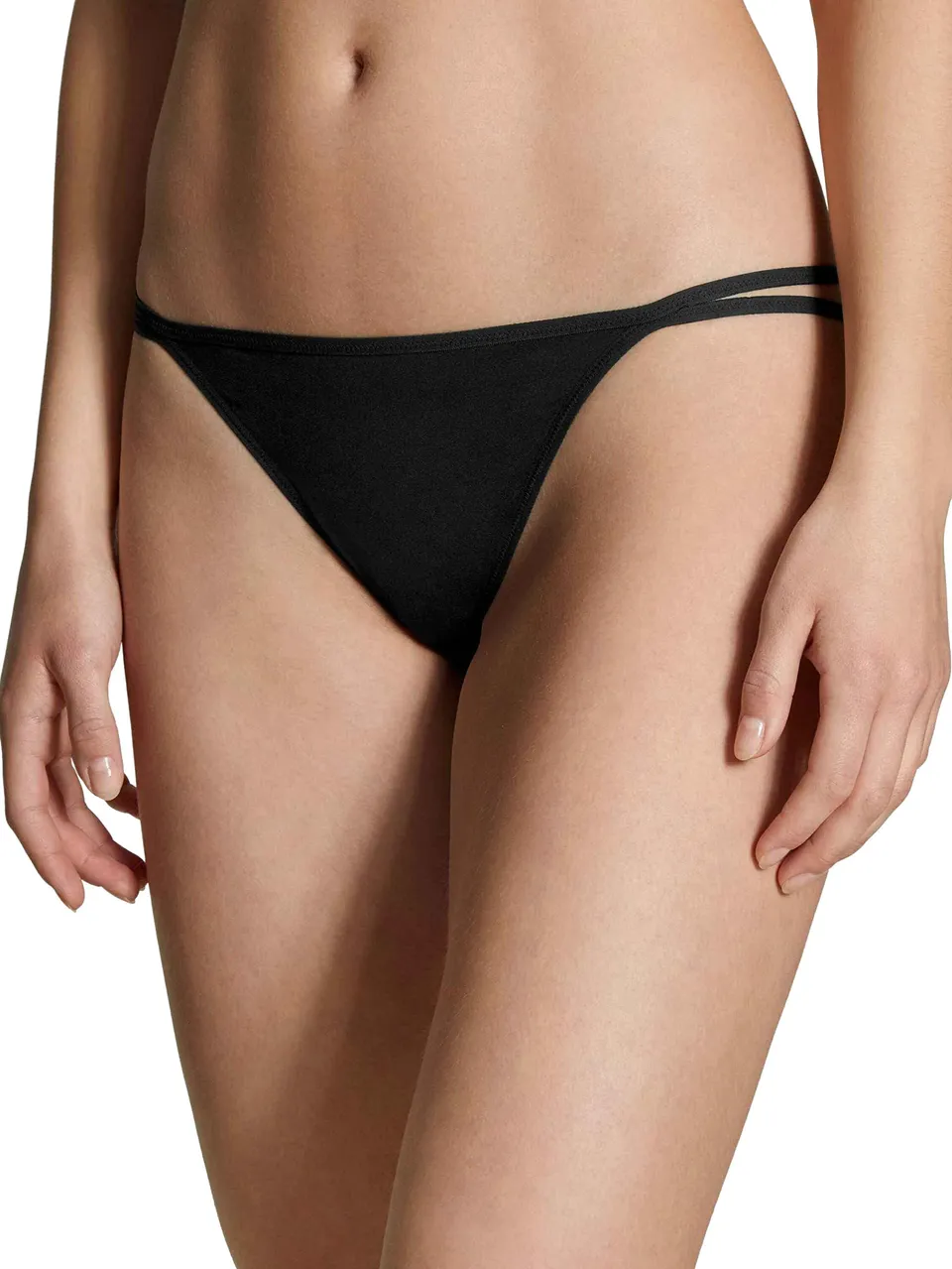 calida-eco-sense-tanga-slip-damen-schwarz-geruchshemmend image 1