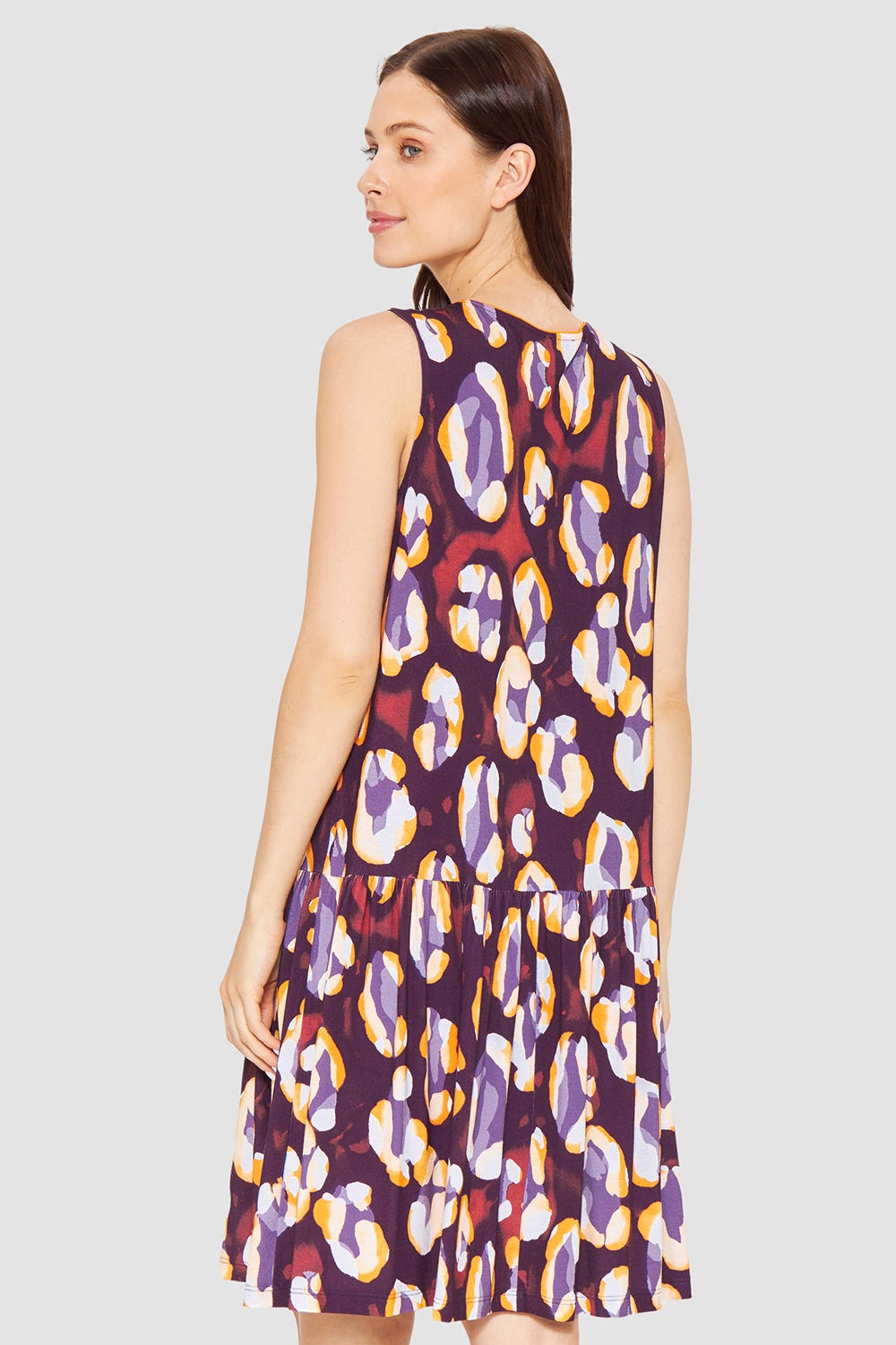 r-sch-be-happy-strandkleid-knielang-violett-leo-print-90cm image 3