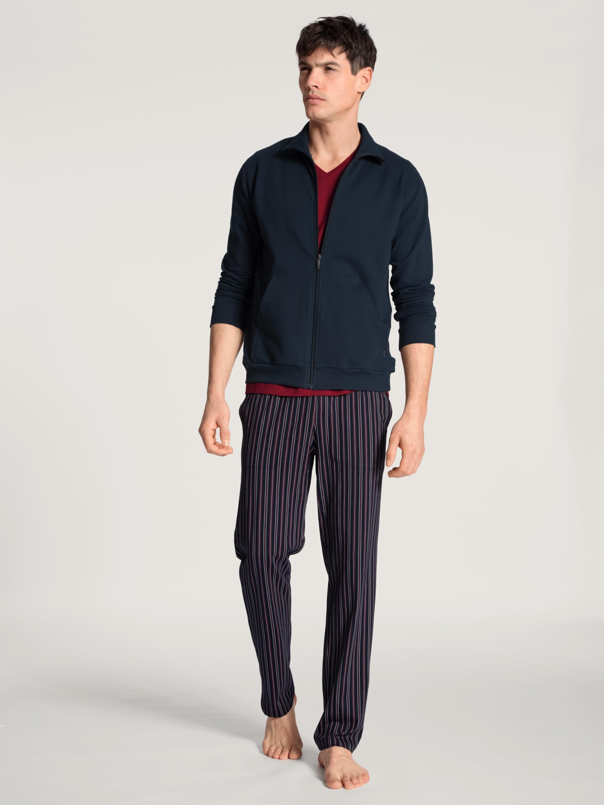 calida-remix-basic-lounge-jacke-herren-52-54-sweat-angeraut image 3