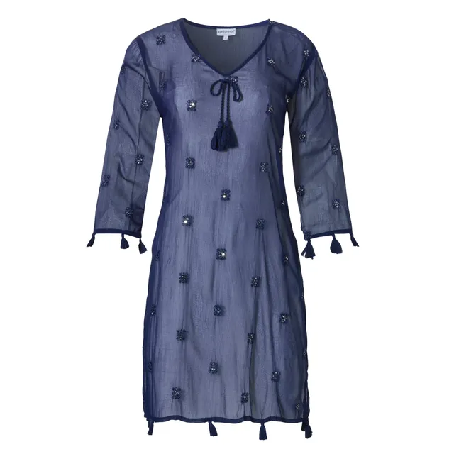 pastunette-summer-chic-strandkleid-blau-transparent image 1