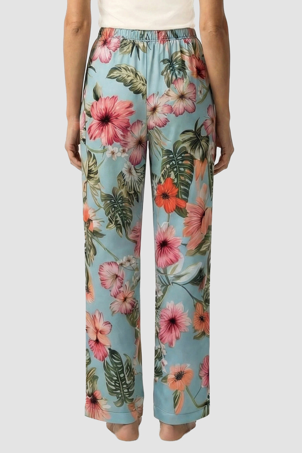 r-sch-be-happy-pyjamahose-braun-gemustert-jersey-lang image 8