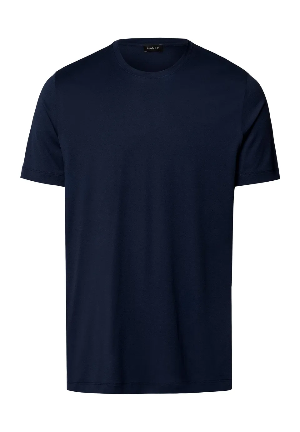 hanro-night-and-day-t-shirt-herren-deep-navy-kurzarm-baumwolle image 1
