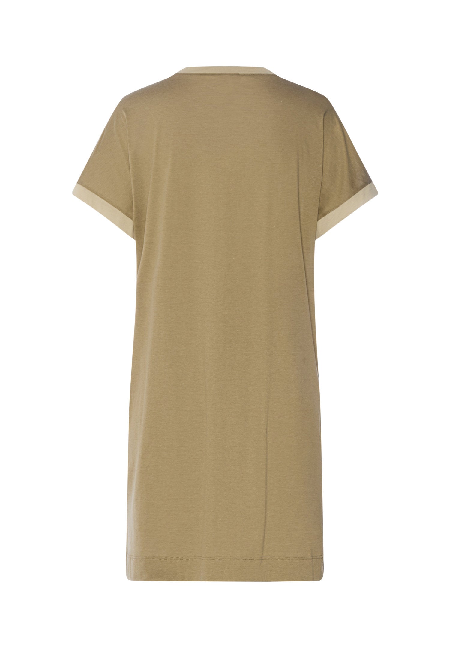 hanro-laura-s-slv-nightdress-85cm-nachthemd-covert-green-modal image 3