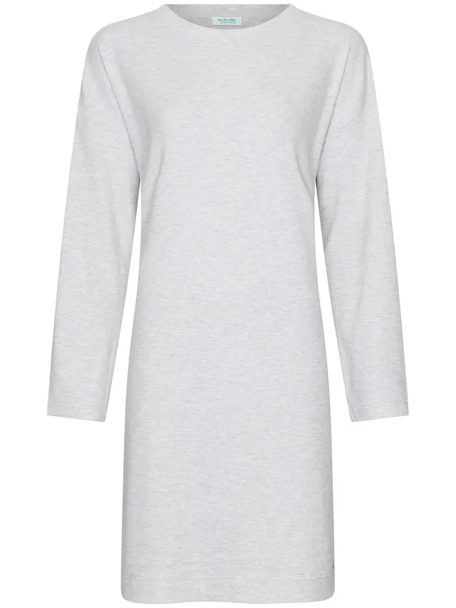 myrebelle-grey-harmony-nachthemd-grau-langarm-damen image 1